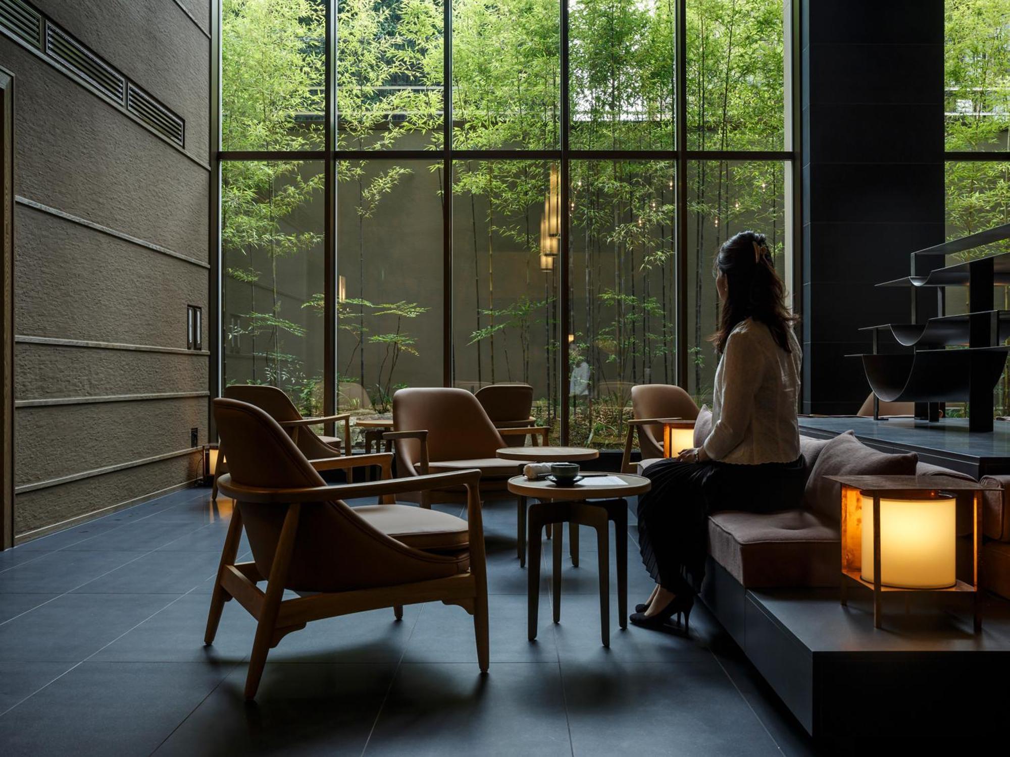 Hotel The Celestine Kyoto Gion Exteriör bild Interior of the hotel
