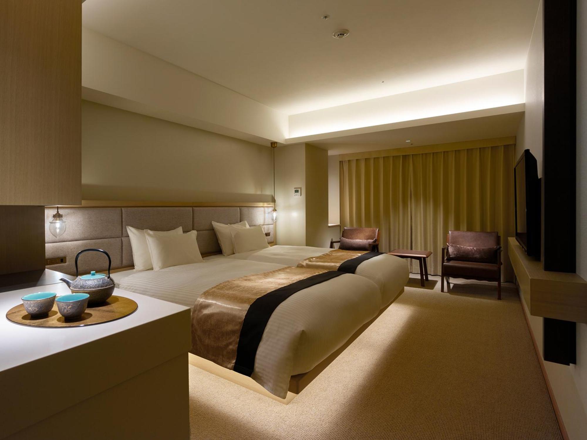 Hotel The Celestine Kyoto Gion Exteriör bild A room at the hotel