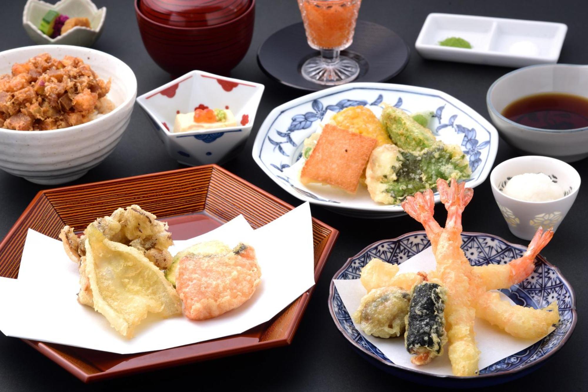 Hotel The Celestine Kyoto Gion Exteriör bild Tempura